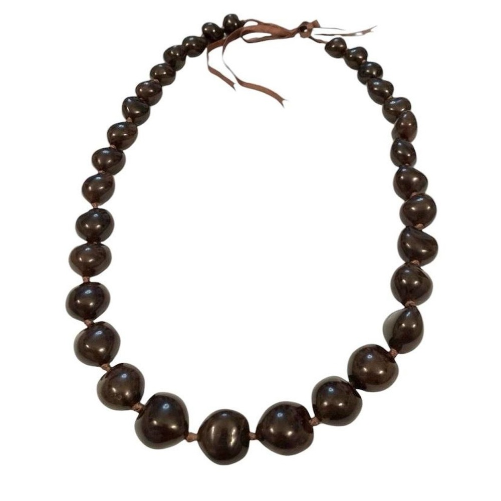Hawaiian Kukui Nut Necklace
